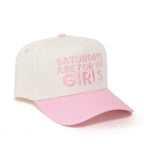 Pink Hat - Saturdays Are For The Girls