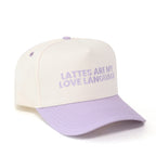 Purple Hat - Lattes Are My Love Language